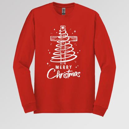 Merry Christmas Cross 01