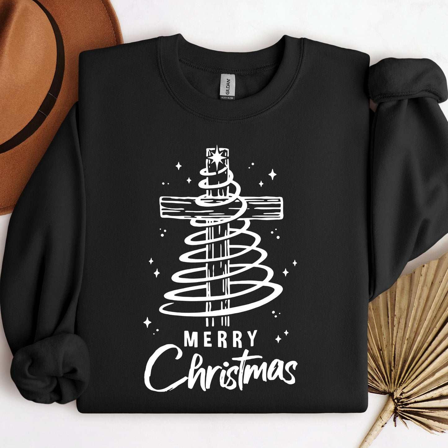 Merry Christmas Cross 01