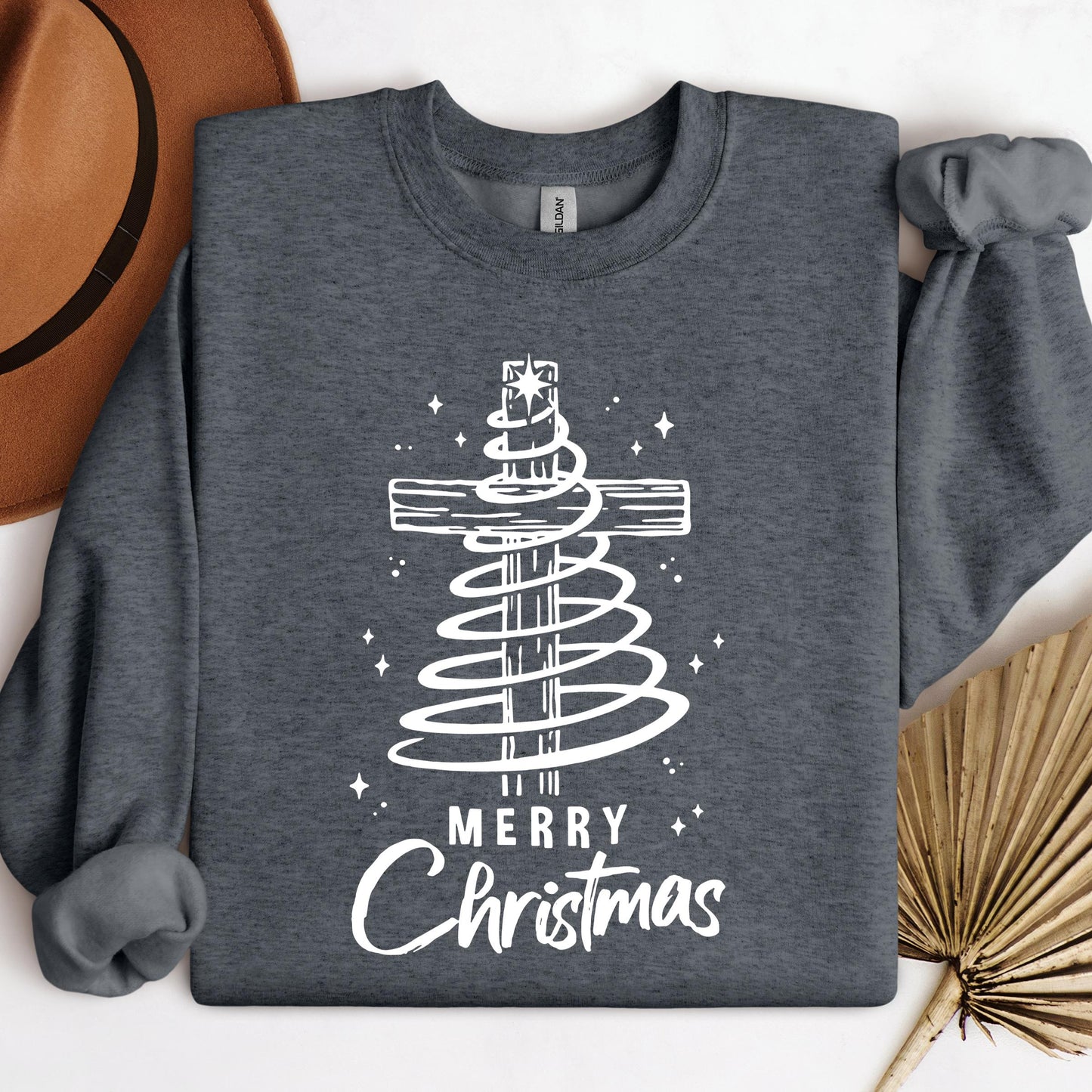 Merry Christmas Cross 01