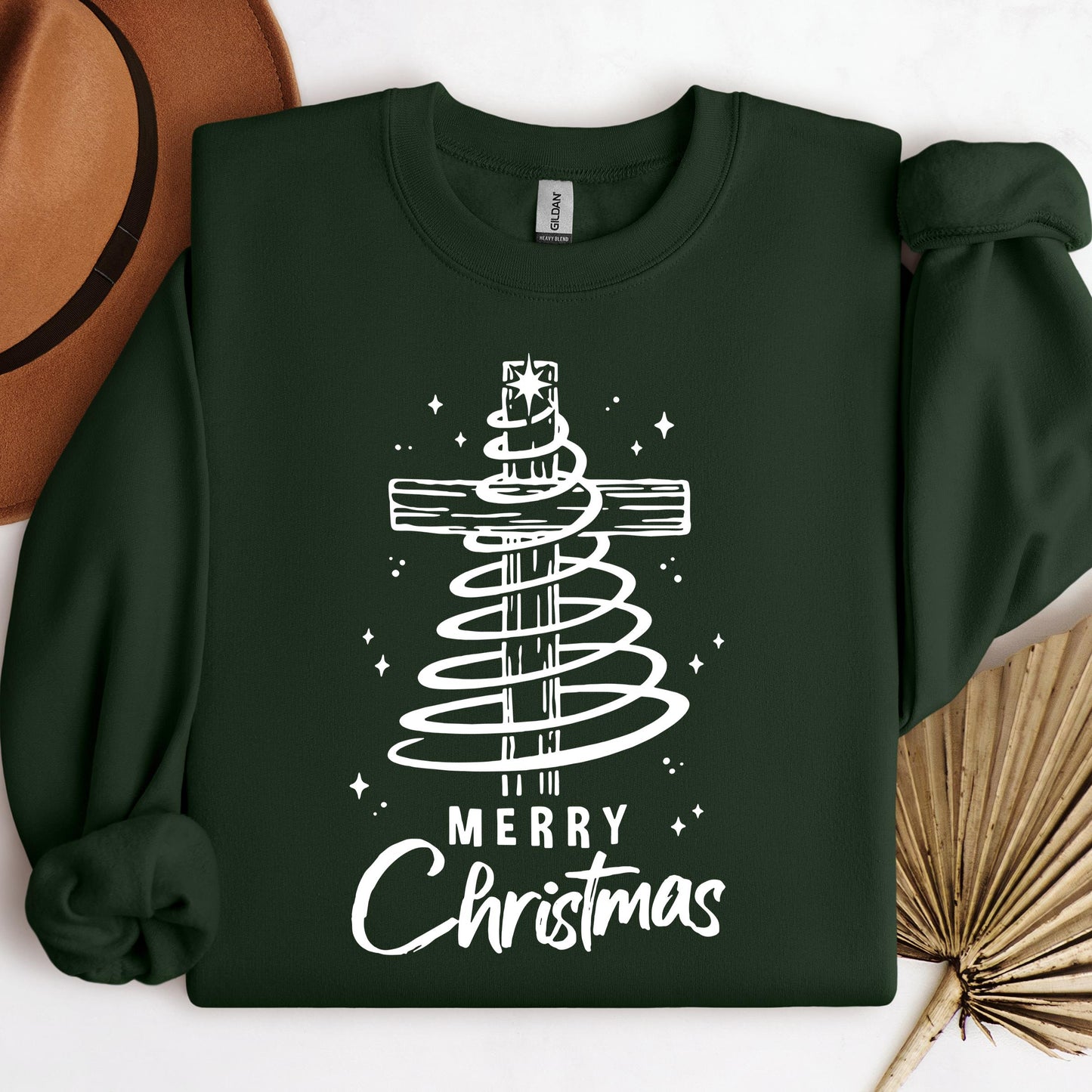 Merry Christmas Cross 01