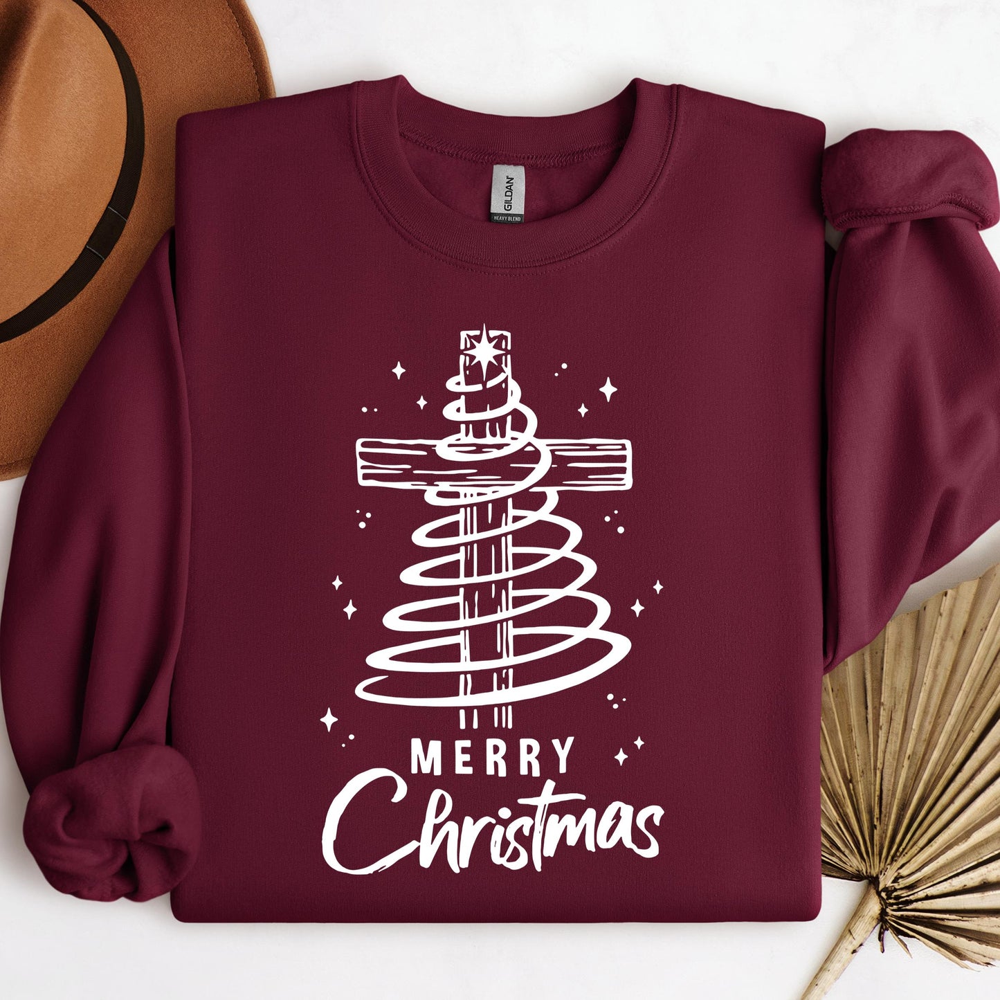 Merry Christmas Cross 01