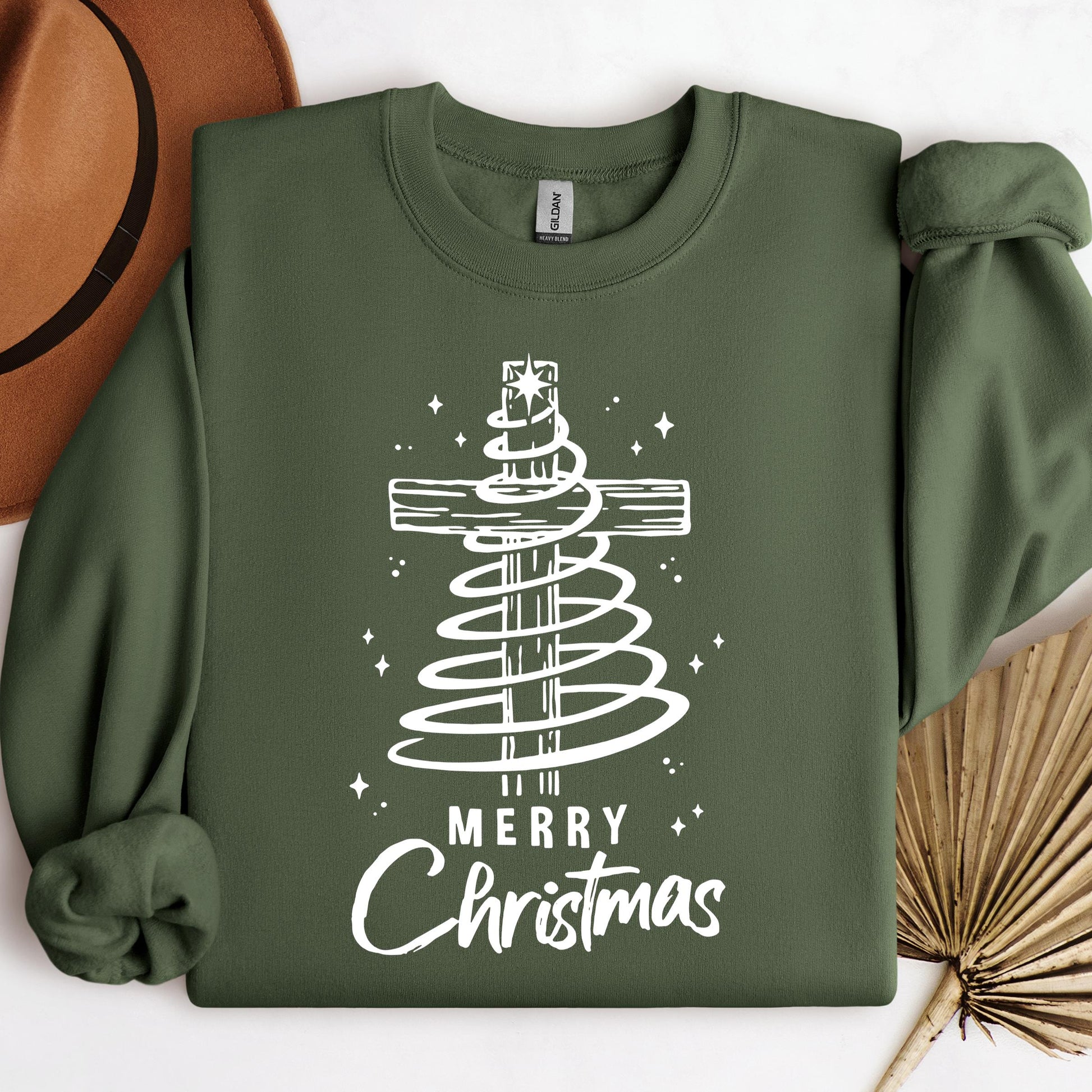 Merry Christmas Cross 01