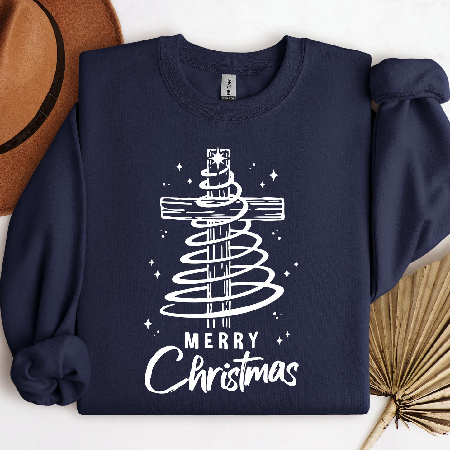 Merry Christmas Cross 01