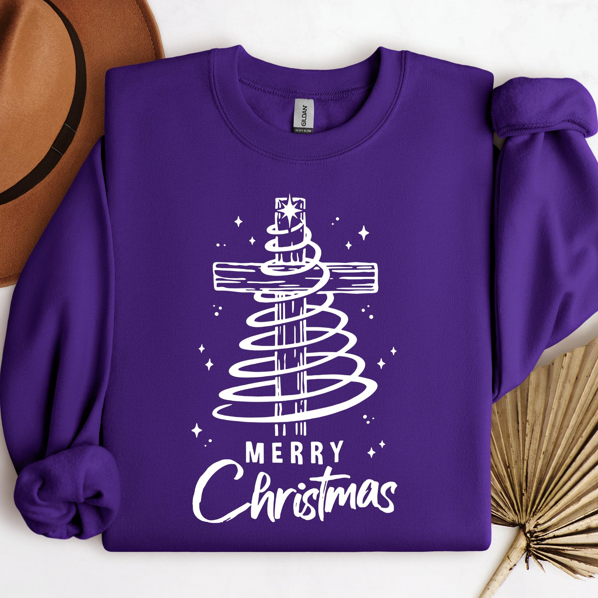 Merry Christmas Cross 01