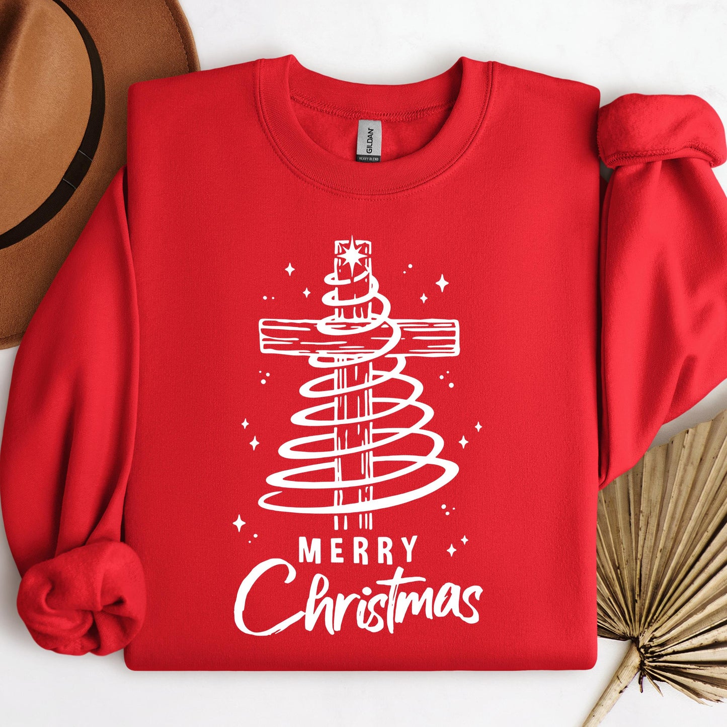 Merry Christmas Cross 01