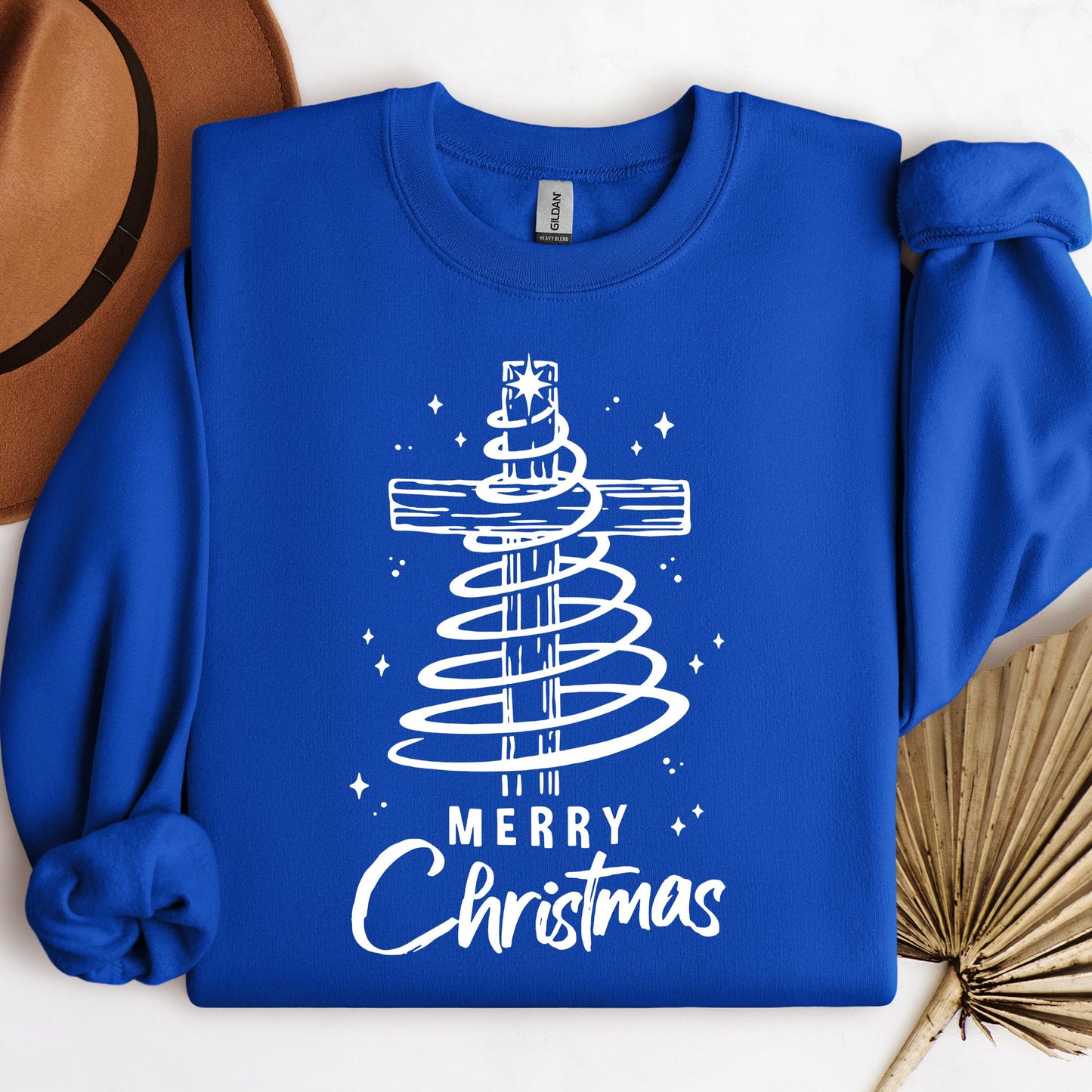 Merry Christmas Cross 01