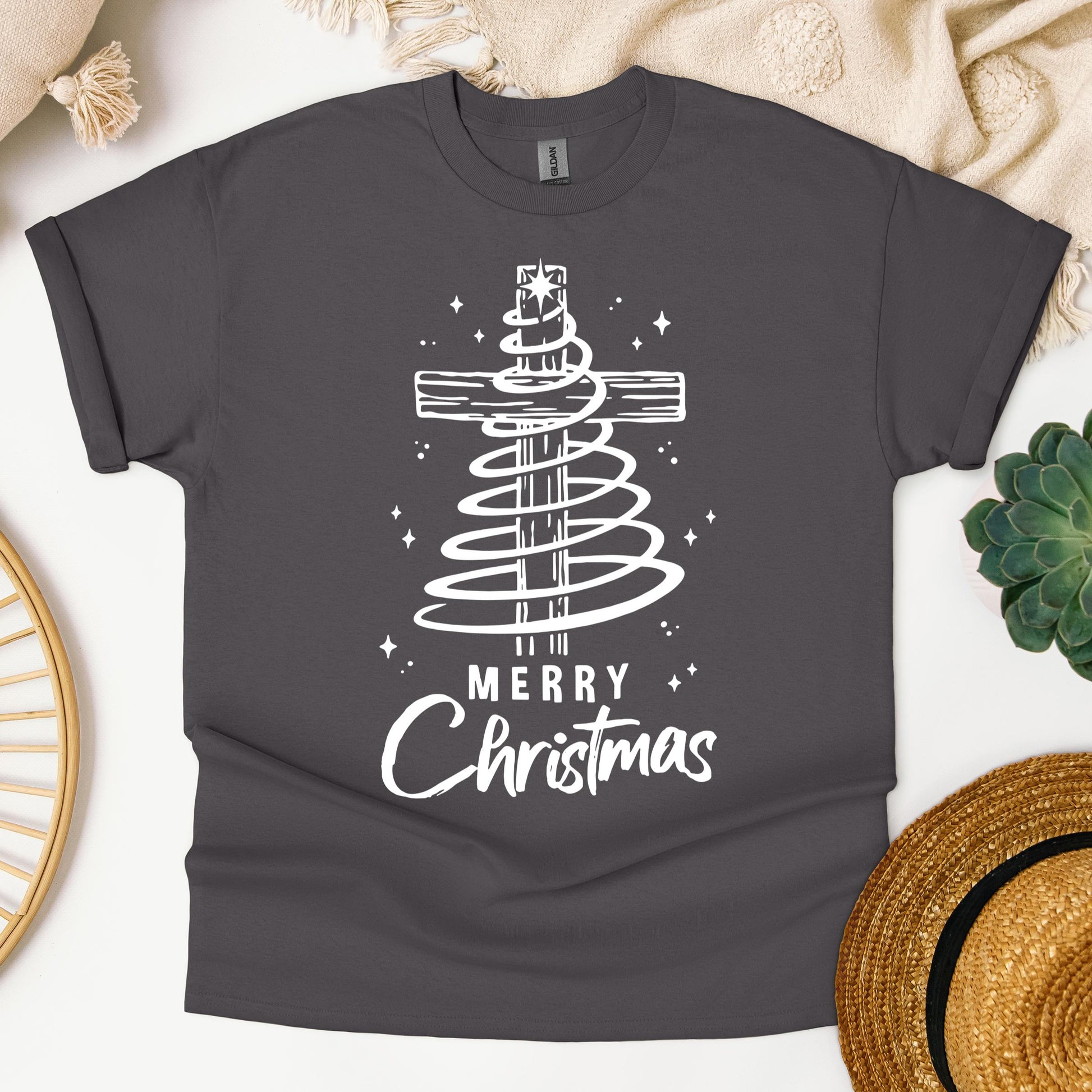 Merry Christmas Cross 01