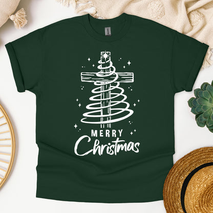 Merry Christmas Cross 01