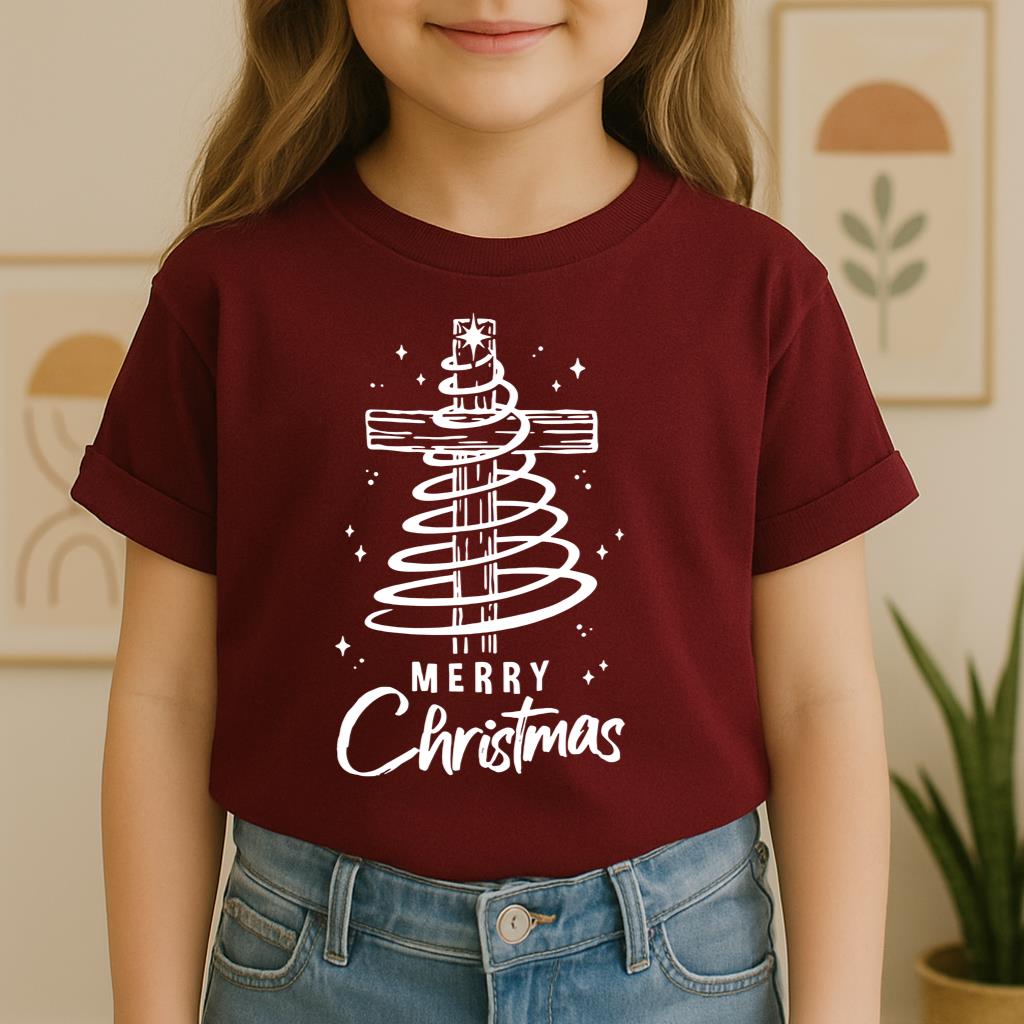 Merry Christmas Cross 01