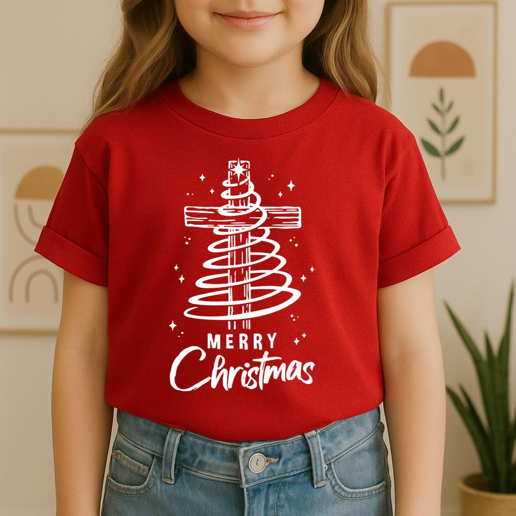 Merry Christmas Cross 01