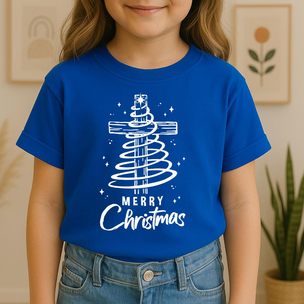 Merry Christmas Cross 01