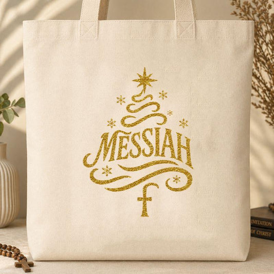 Messiah Christmas Tree Tote Bag