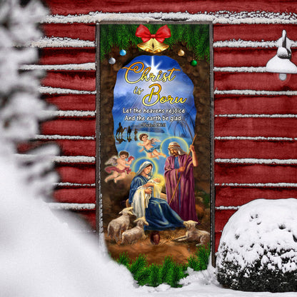 Jesus Christ. Nativity Of Jesus Door Cover