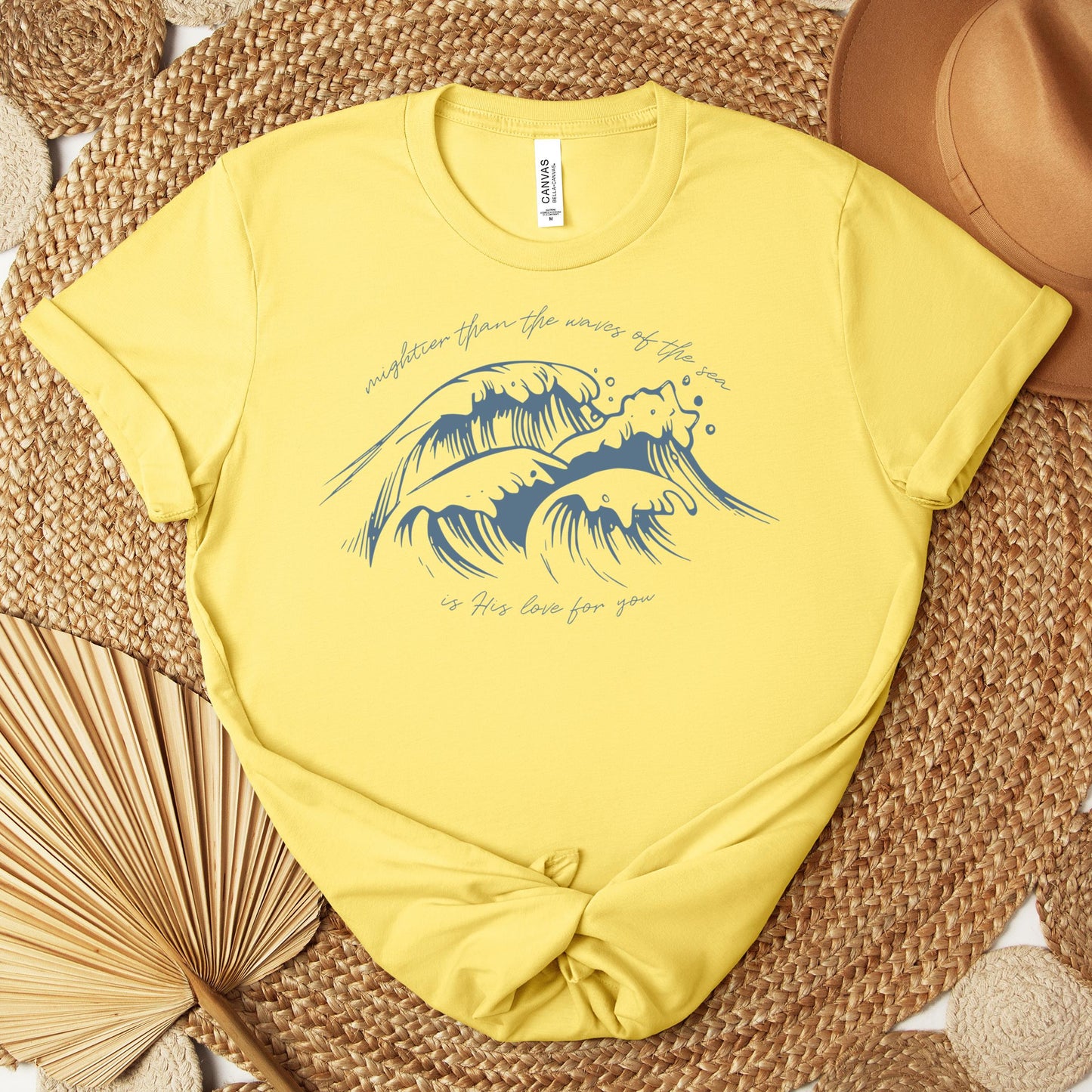 Mightier Than The Waves Of The Sea Is His Love For You Premium T-shirt