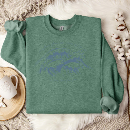 Mightier Than The Waves Of The Sea Is His Love For You Sweatshirt