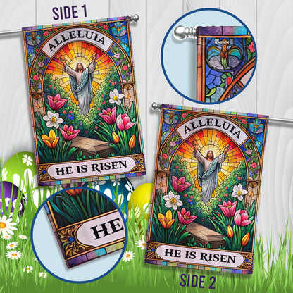 FLAGWIX  Jesus Christ Easter He Is Risen Resurrection Flag