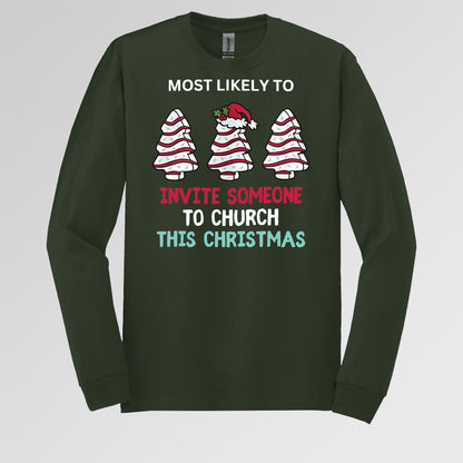 Most Likely To Invite Someone To Church This Christmas