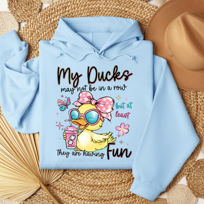 My Ducks May Not Be In A Row But At Least They Are Having Fun 01