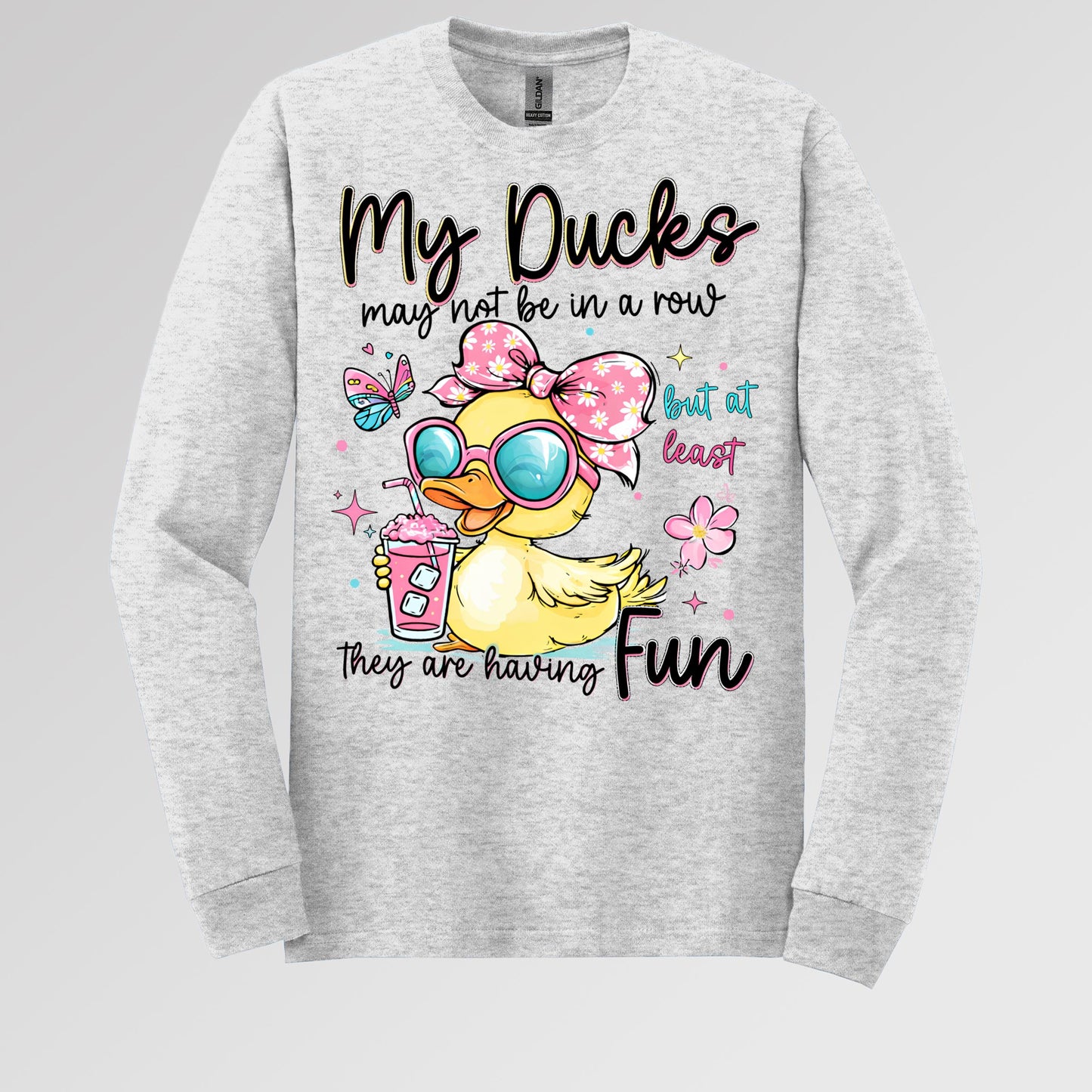 My Ducks May Not Be In A Row But At Least They Are Having Fun 01
