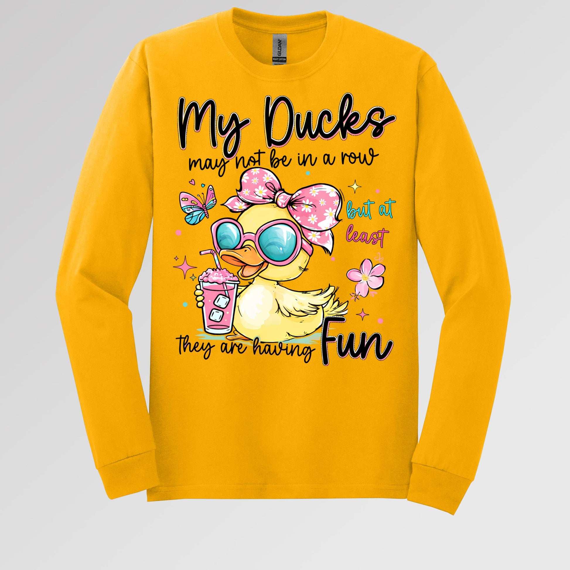 My Ducks May Not Be In A Row But At Least They Are Having Fun 01