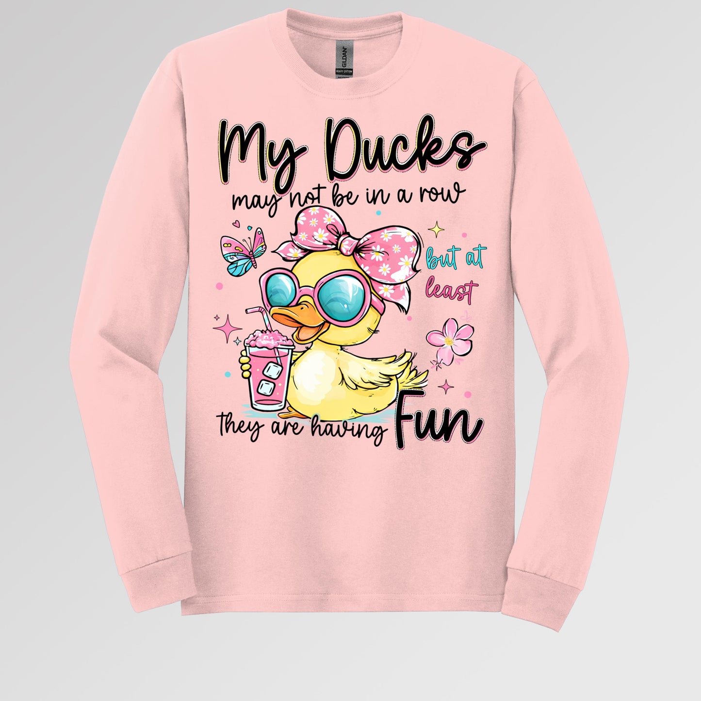 My Ducks May Not Be In A Row But At Least They Are Having Fun 01