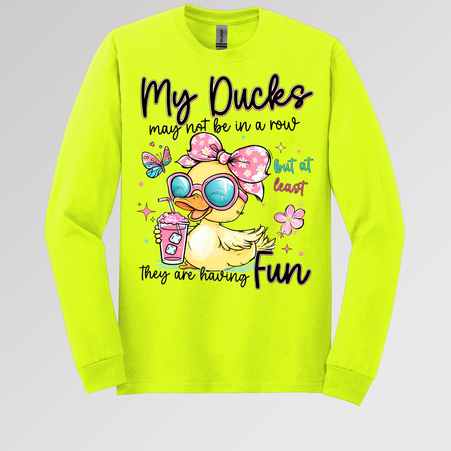 My Ducks May Not Be In A Row But At Least They Are Having Fun 01