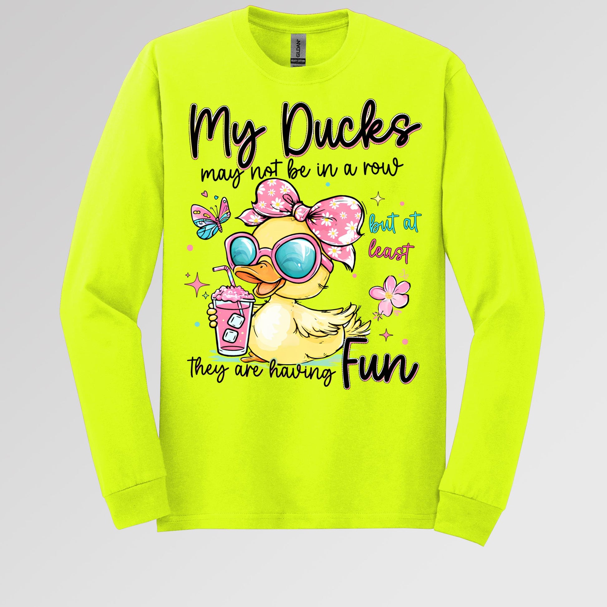 My Ducks May Not Be In A Row But At Least They Are Having Fun 01