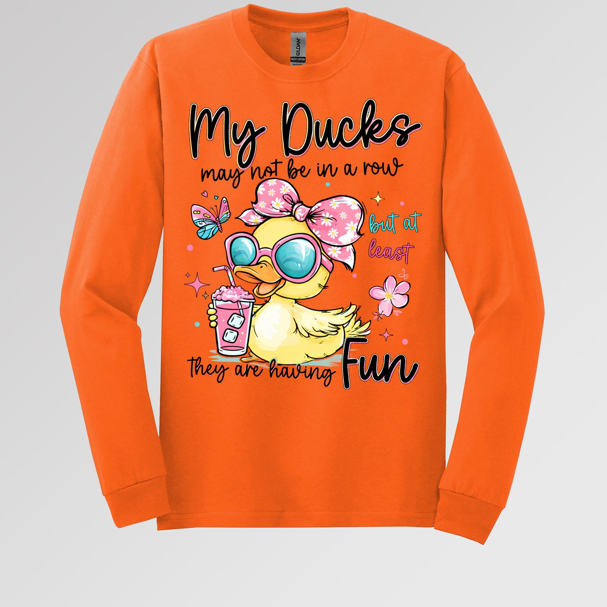 My Ducks May Not Be In A Row But At Least They Are Having Fun 01
