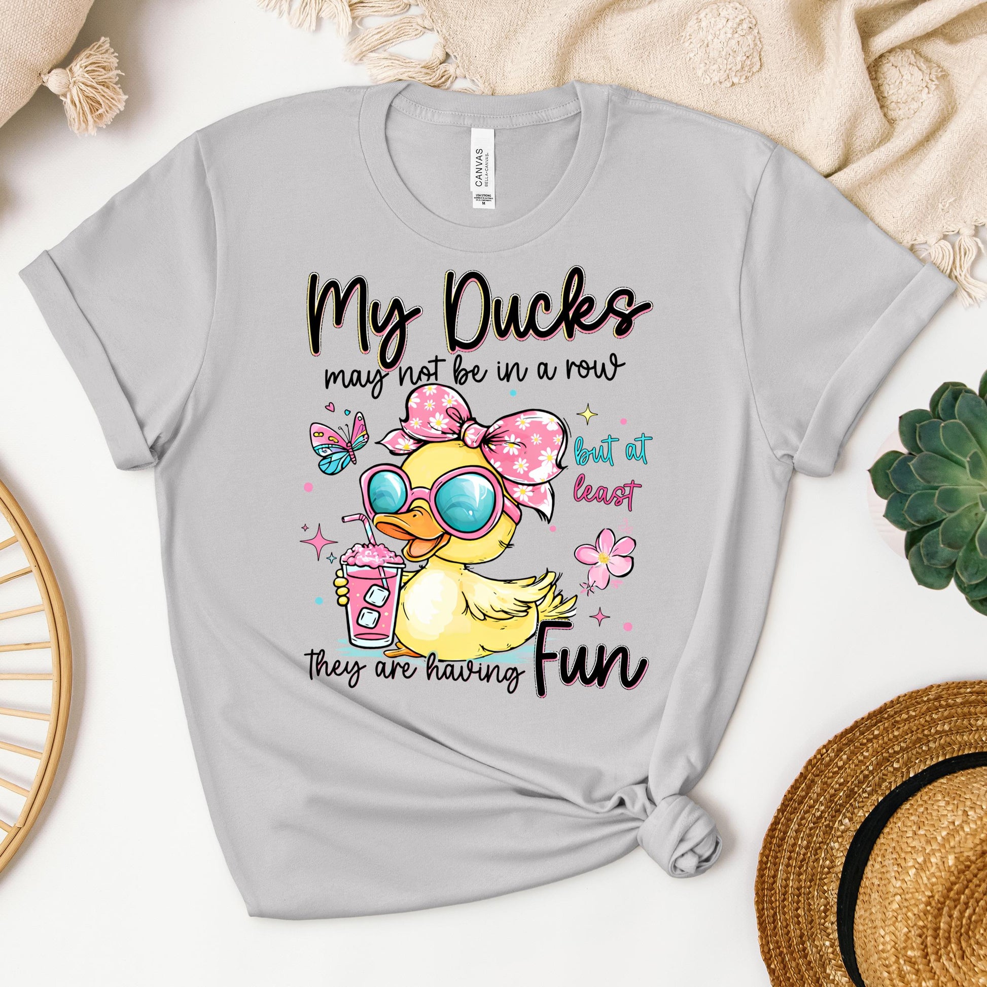My Ducks May Not Be In A Row But At Least They Are Having Fun 01