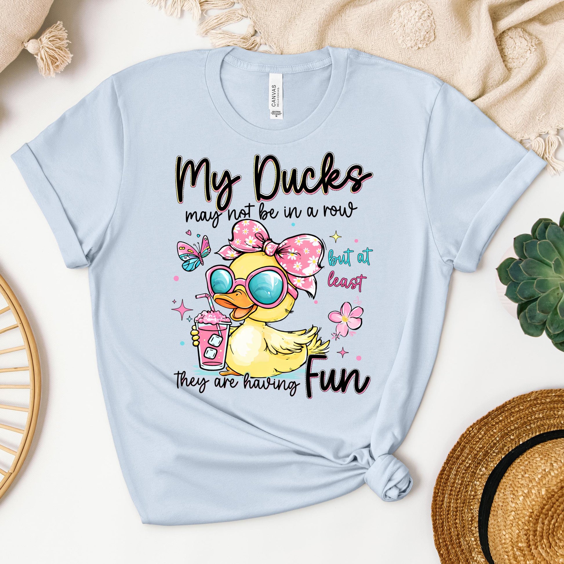 My Ducks May Not Be In A Row But At Least They Are Having Fun 01