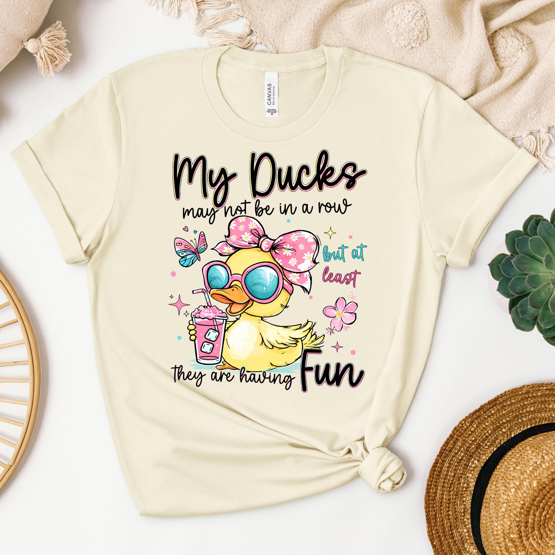 My Ducks May Not Be In A Row But At Least They Are Having Fun 01