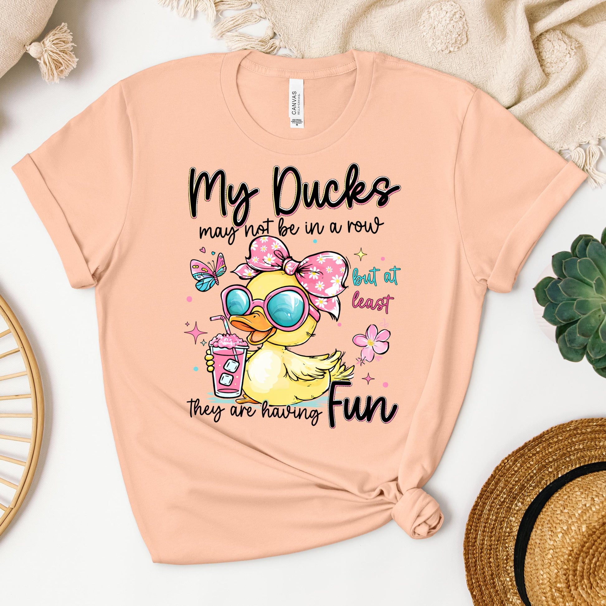 My Ducks May Not Be In A Row But At Least They Are Having Fun 01