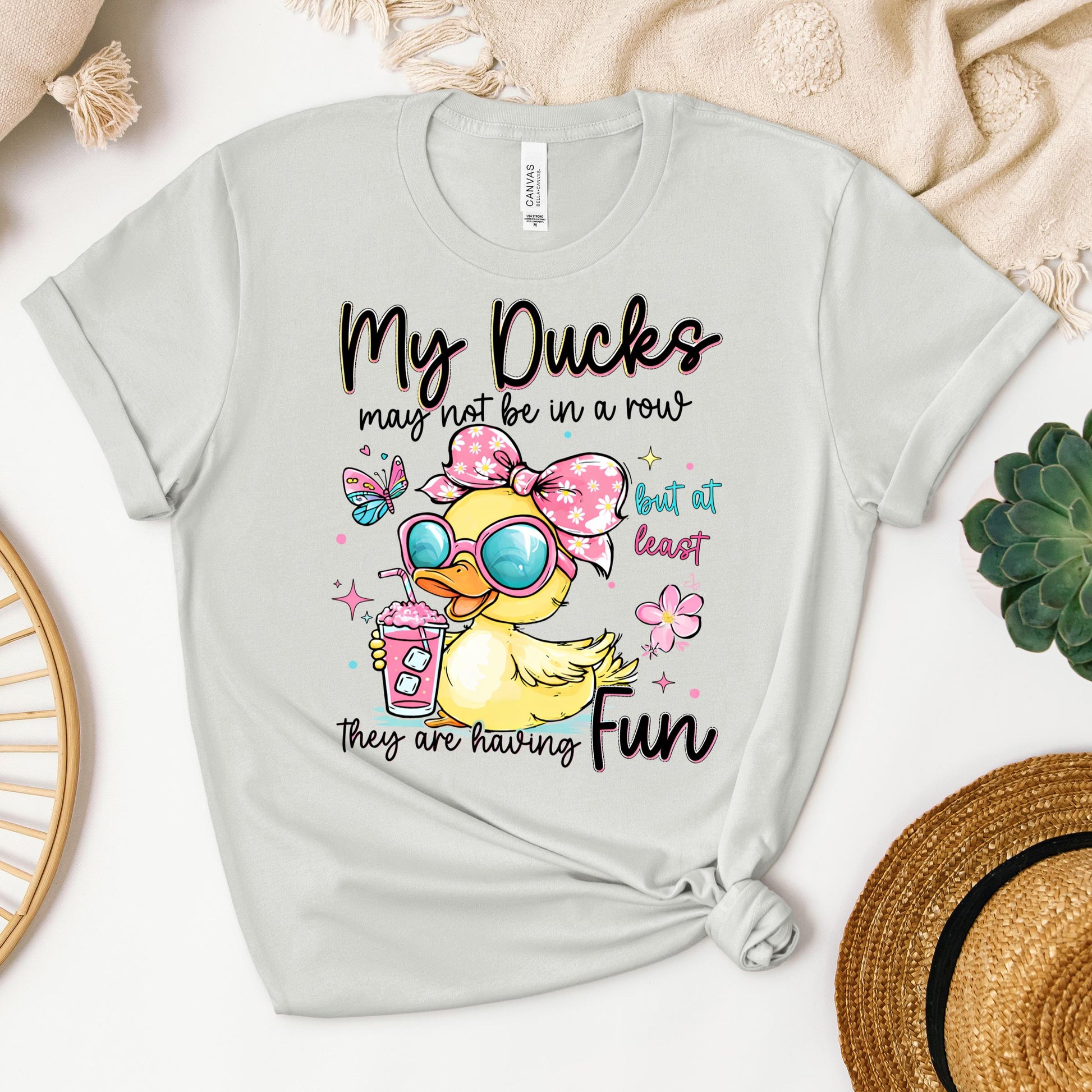 My Ducks May Not Be In A Row But At Least They Are Having Fun 01