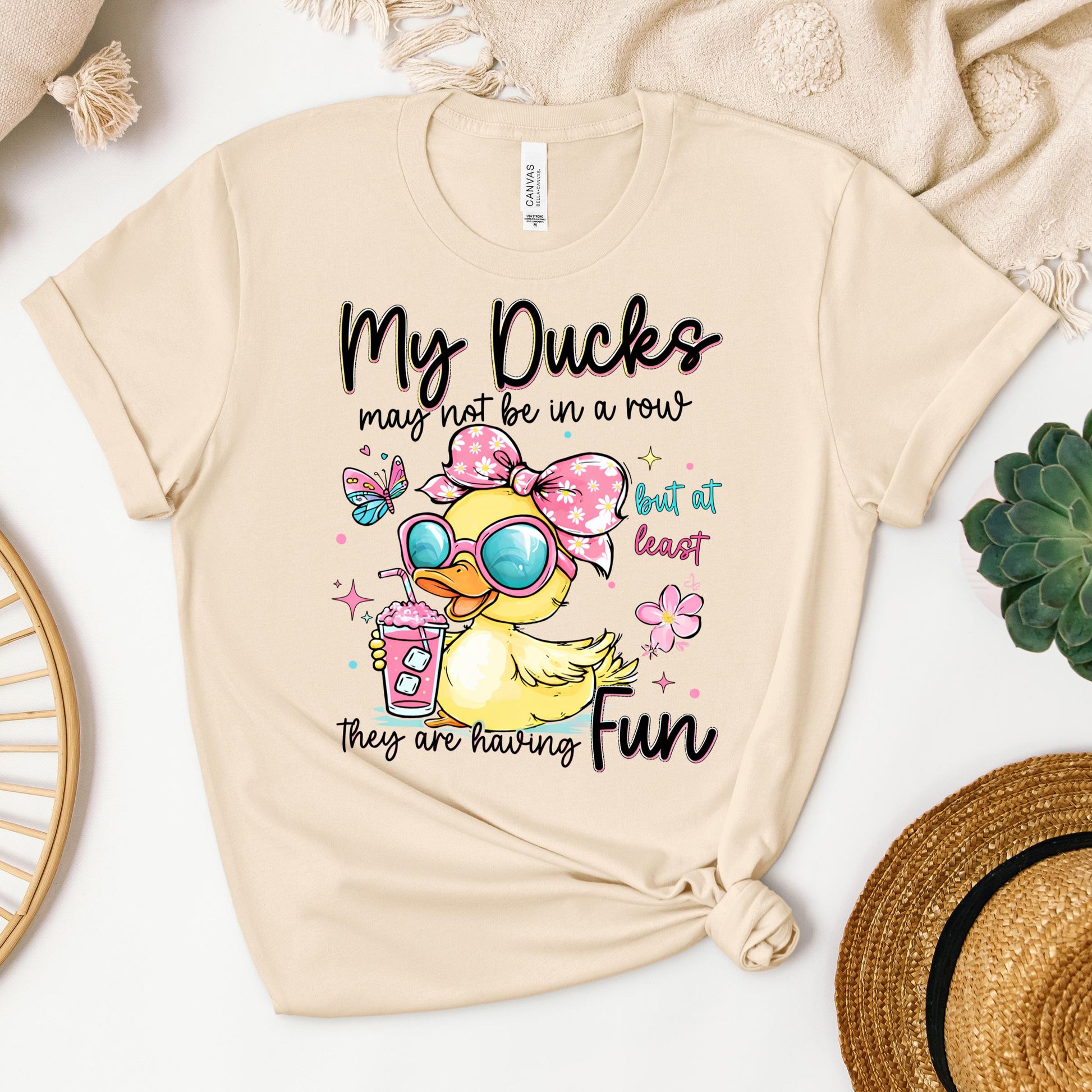 My Ducks May Not Be In A Row But At Least They Are Having Fun 01