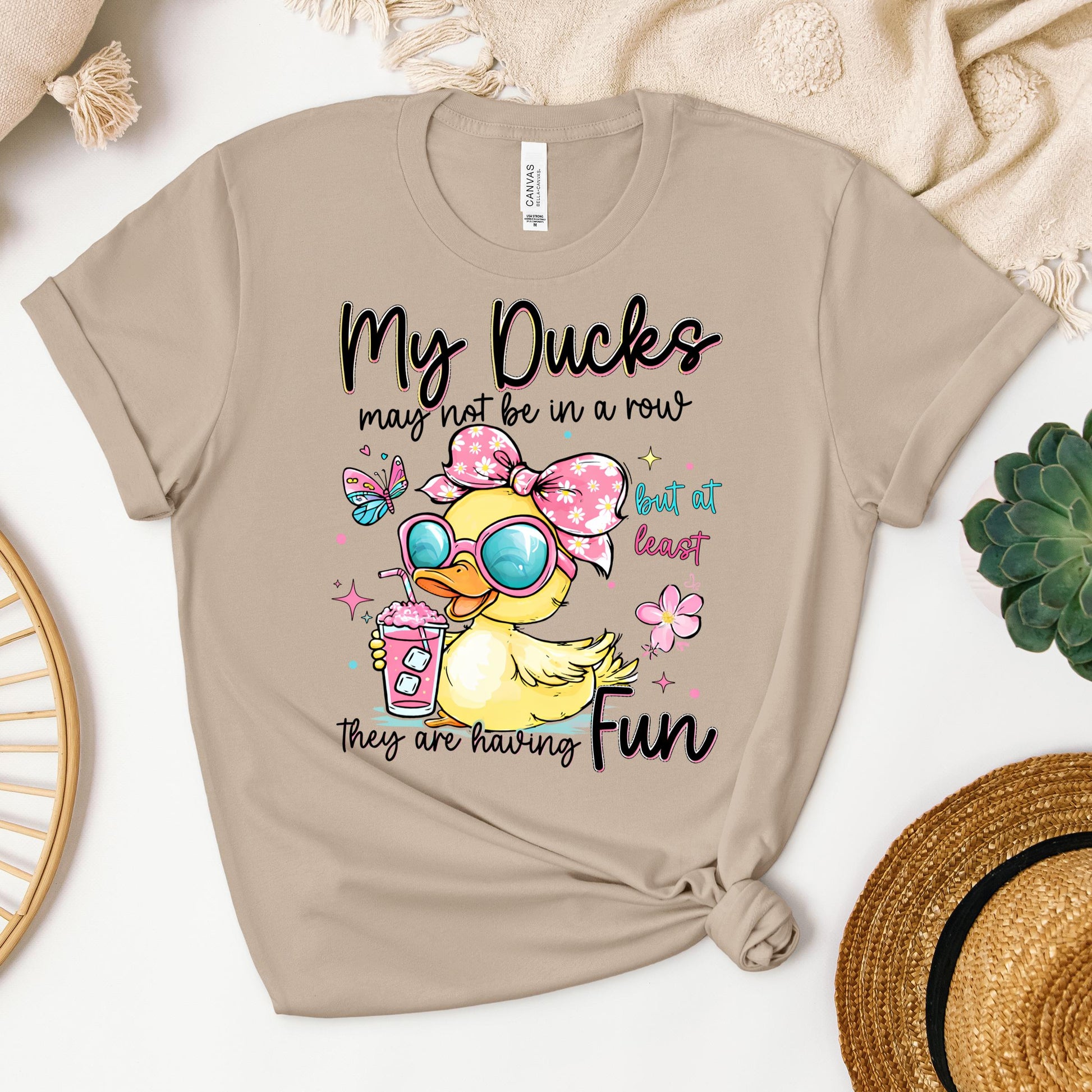My Ducks May Not Be In A Row But At Least They Are Having Fun 01