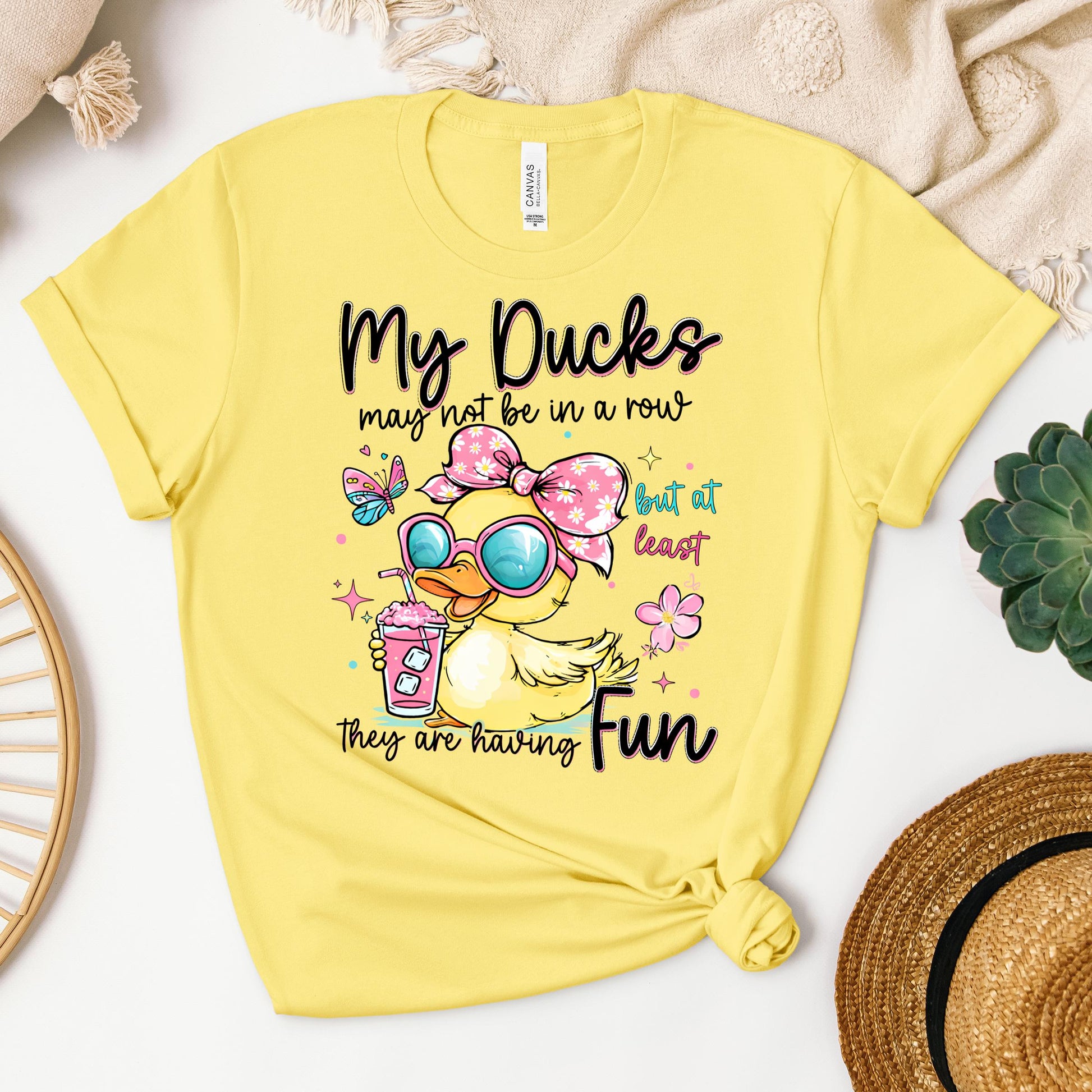 My Ducks May Not Be In A Row But At Least They Are Having Fun 01