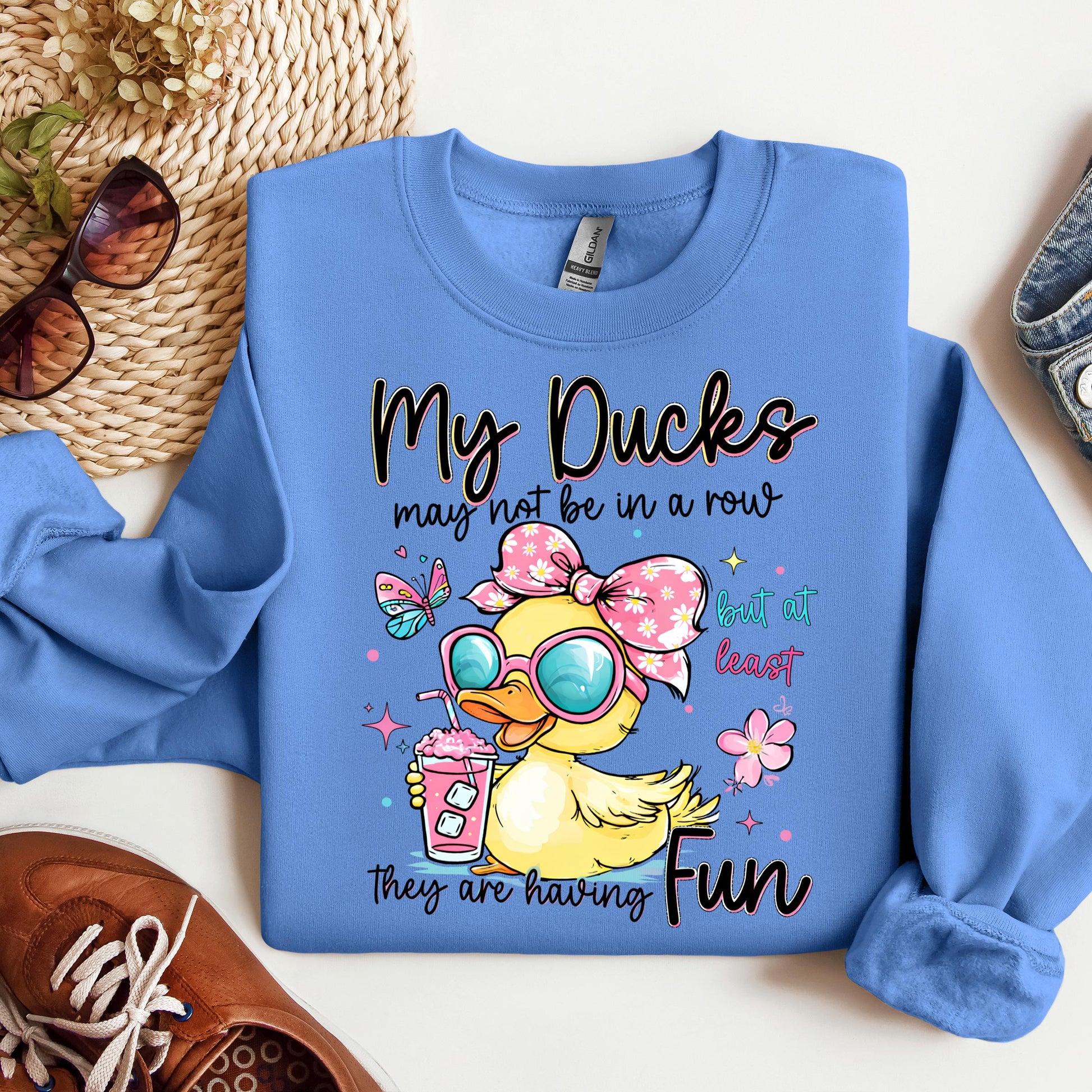 My Ducks May Not Be In A Row But At Least They Are Having Fun 01
