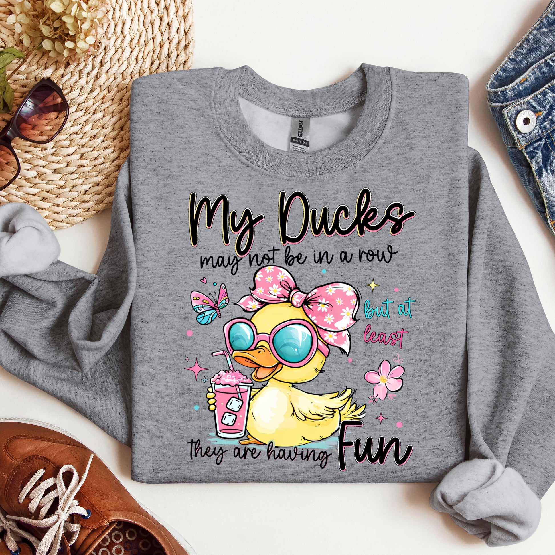 My Ducks May Not Be In A Row But At Least They Are Having Fun 01