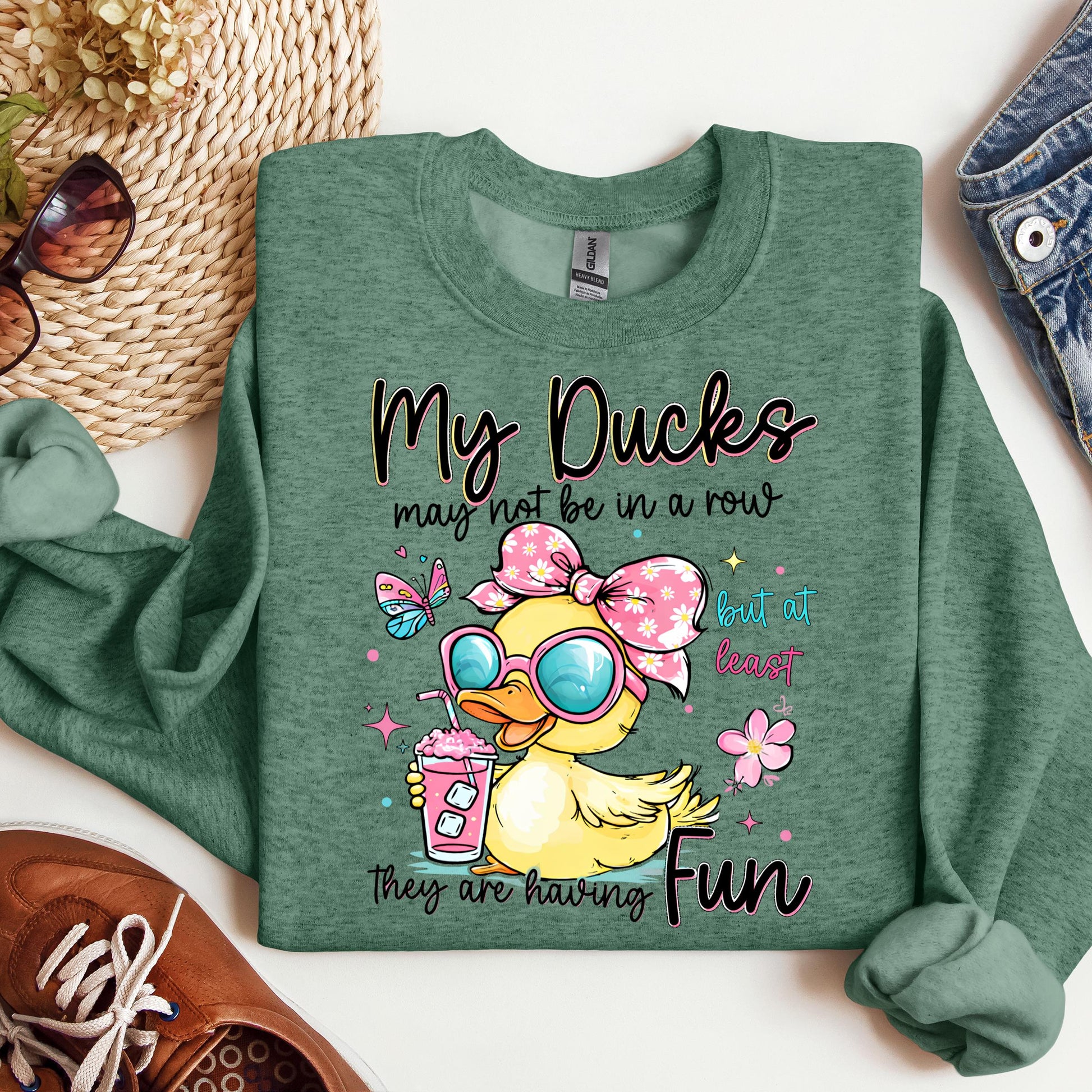 My Ducks May Not Be In A Row But At Least They Are Having Fun 01