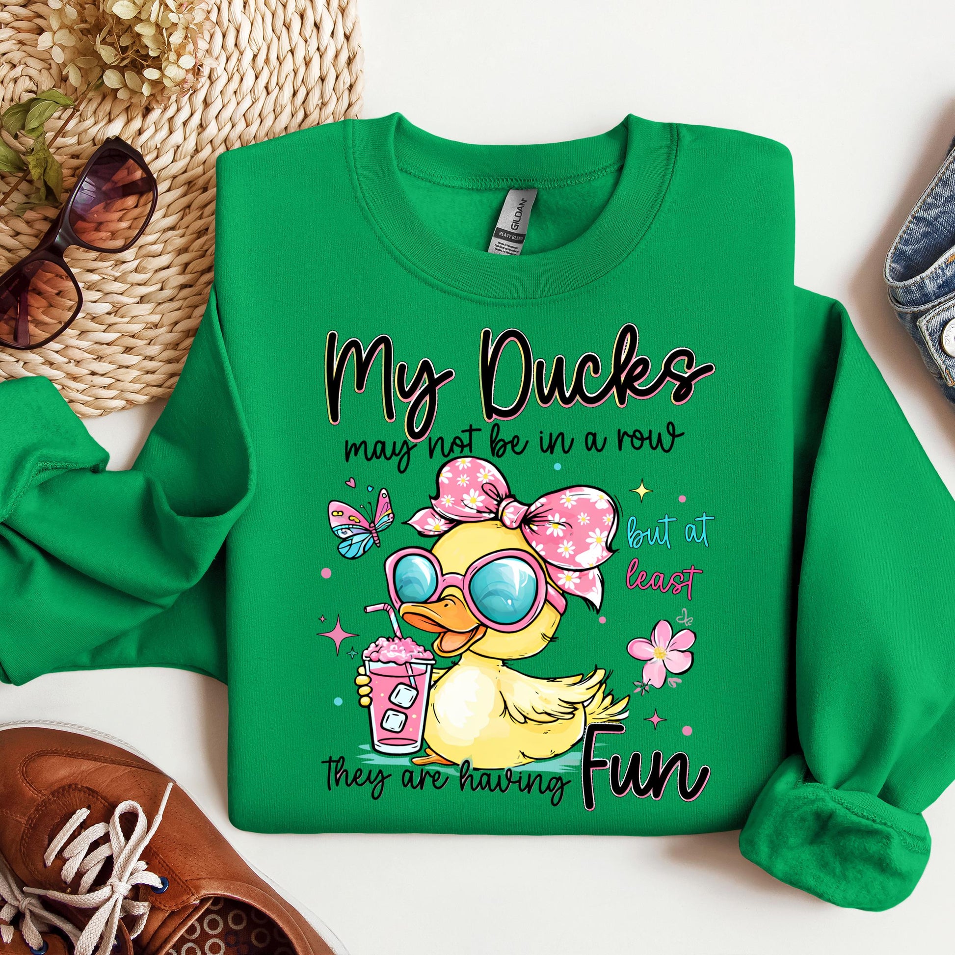 My Ducks May Not Be In A Row But At Least They Are Having Fun 01