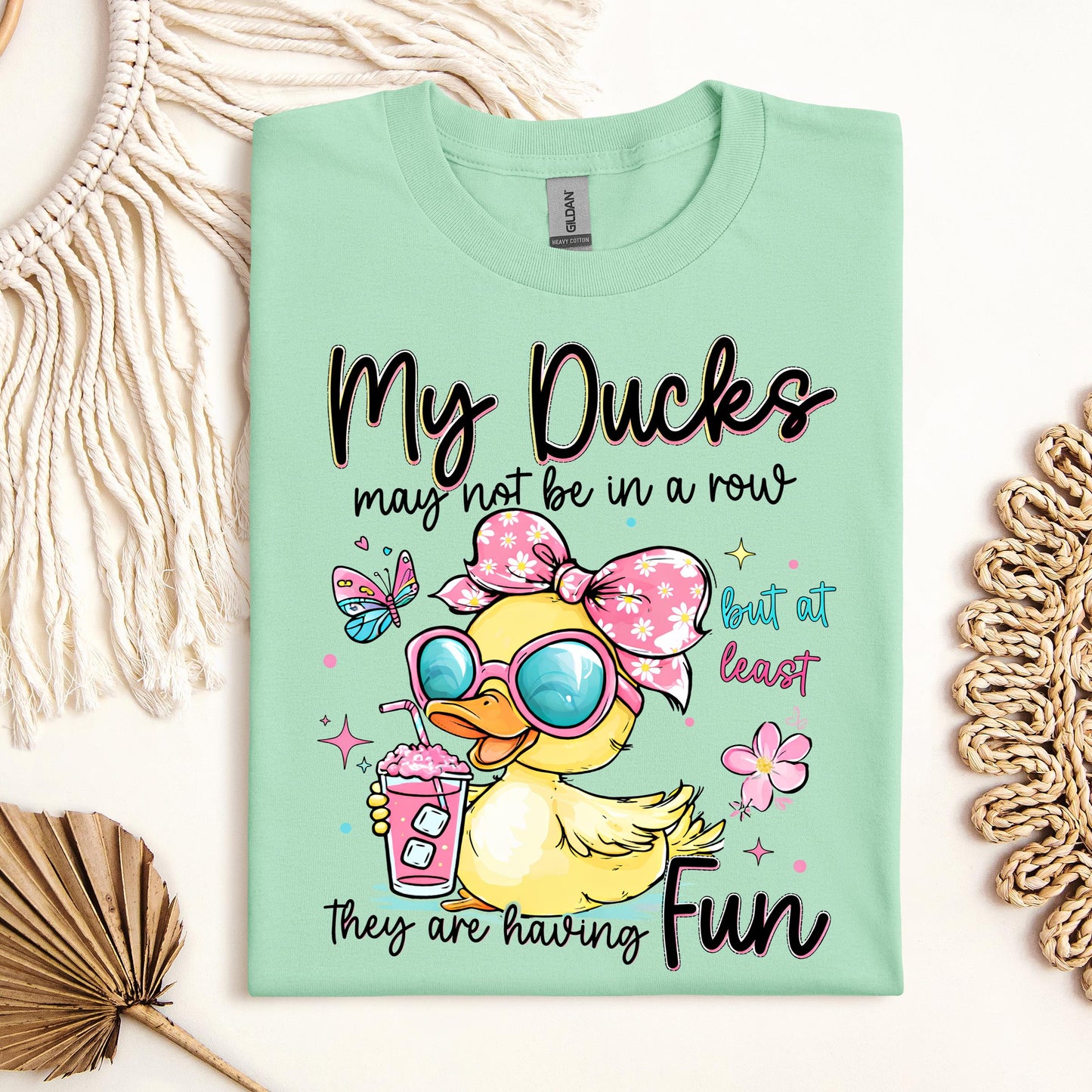 My Ducks May Not Be In A Row But At Least They Are Having Fun 01
