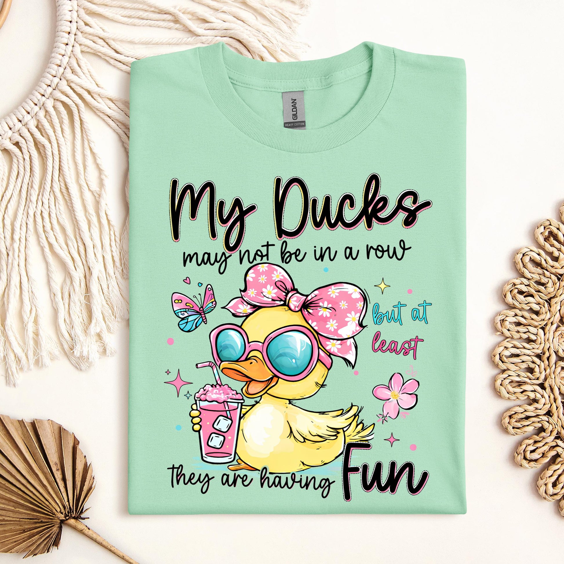 My Ducks May Not Be In A Row But At Least They Are Having Fun 01
