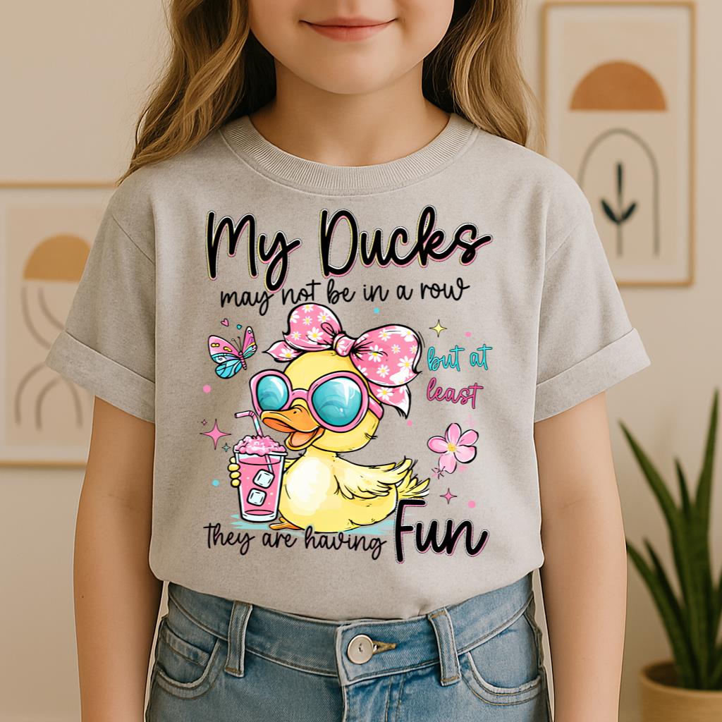My Ducks May Not Be In A Row But At Least They Are Having Fun 01