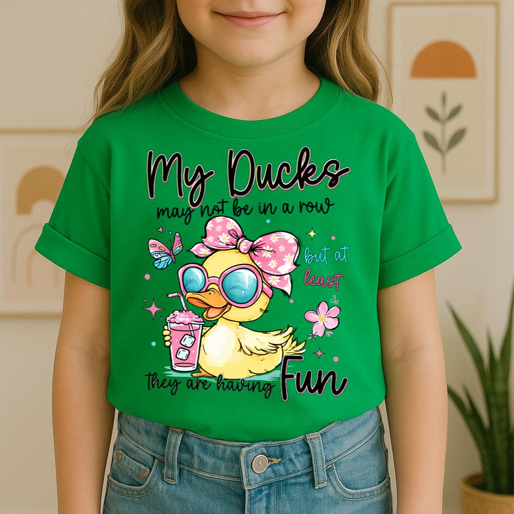 My Ducks May Not Be In A Row But At Least They Are Having Fun 01