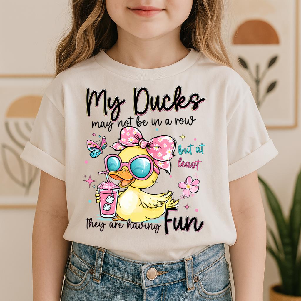 My Ducks May Not Be In A Row But At Least They Are Having Fun 01