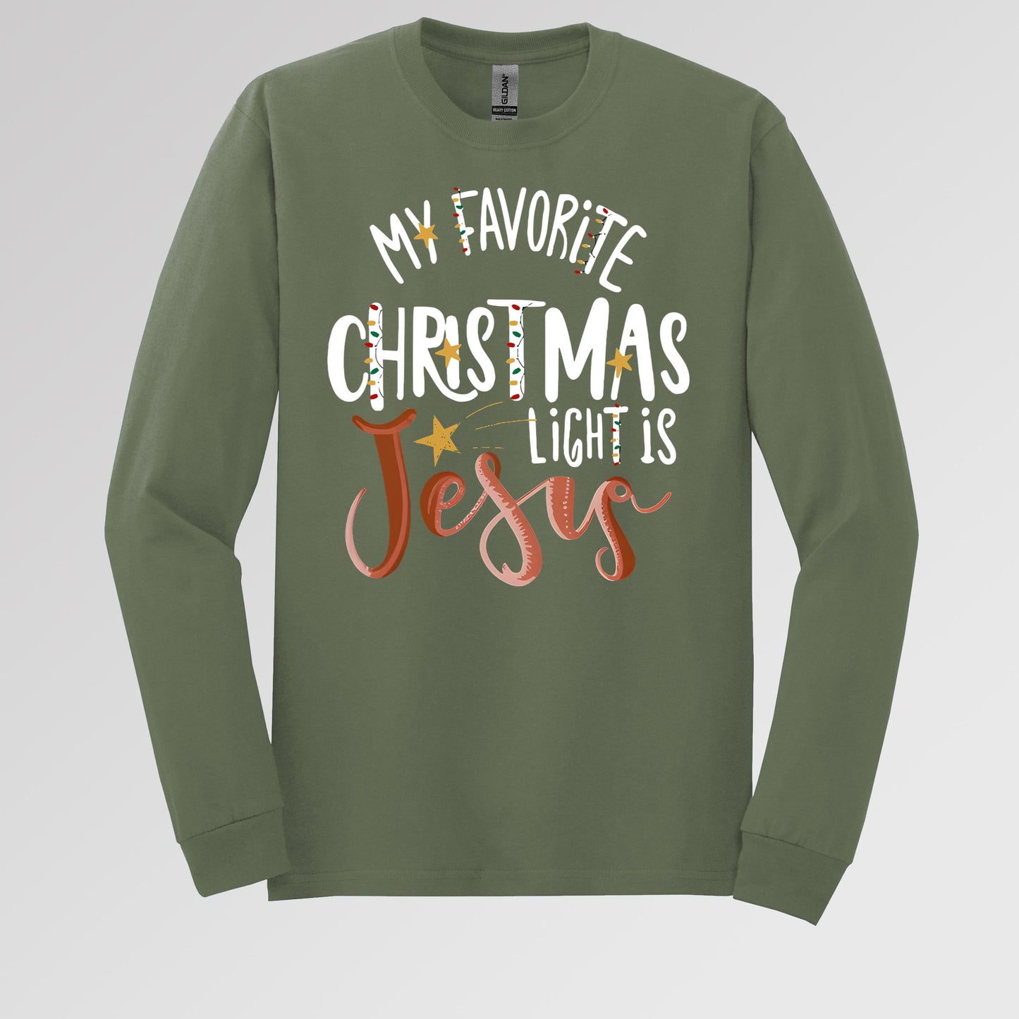 My Favorite Christmas Light Is Jesus