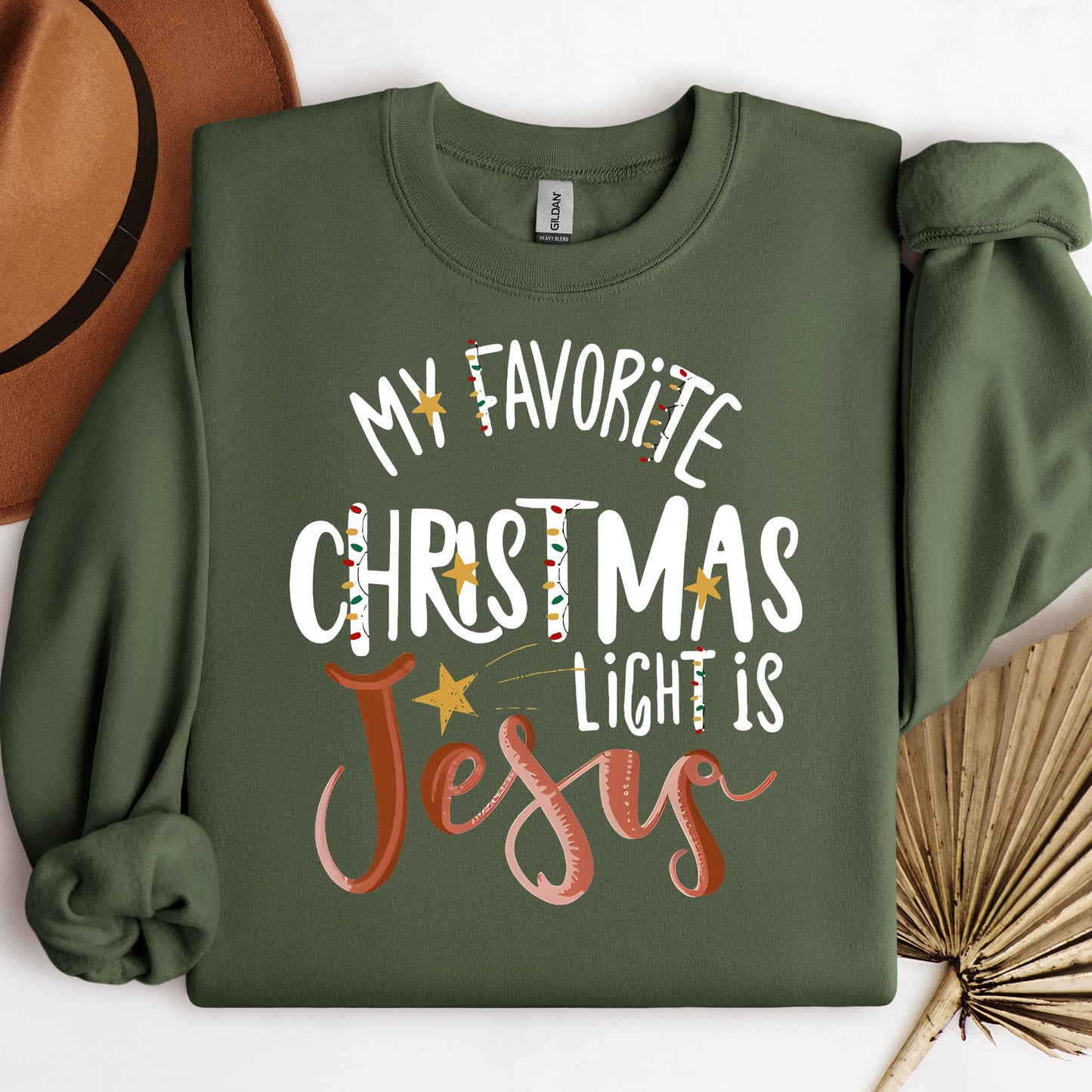 My Favorite Christmas Light Is Jesus