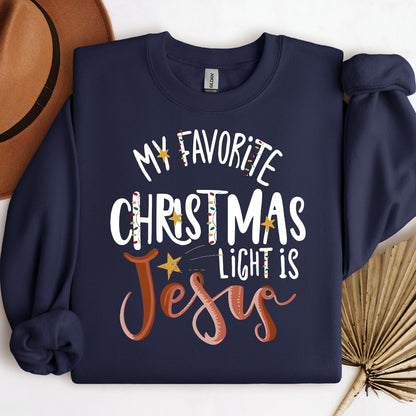 My Favorite Christmas Light Is Jesus
