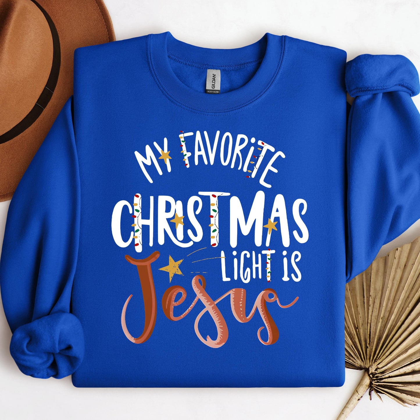 My Favorite Christmas Light Is Jesus