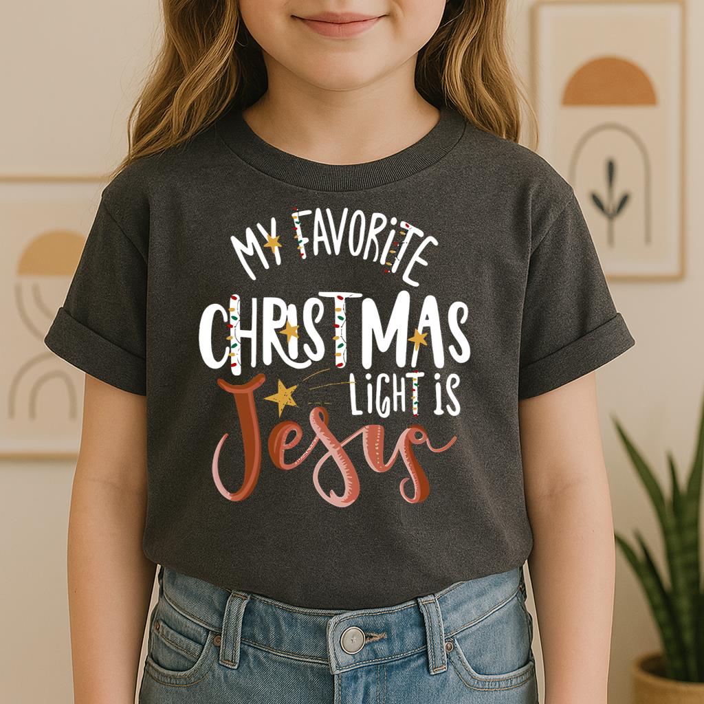 My Favorite Christmas Light Is Jesus